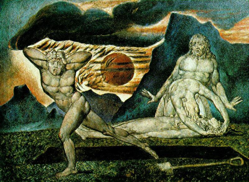 The Body of Abel Found by Adam Eve,, Blake, William
